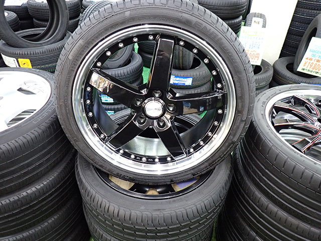 中古夏タイヤ：ホィール４本セット